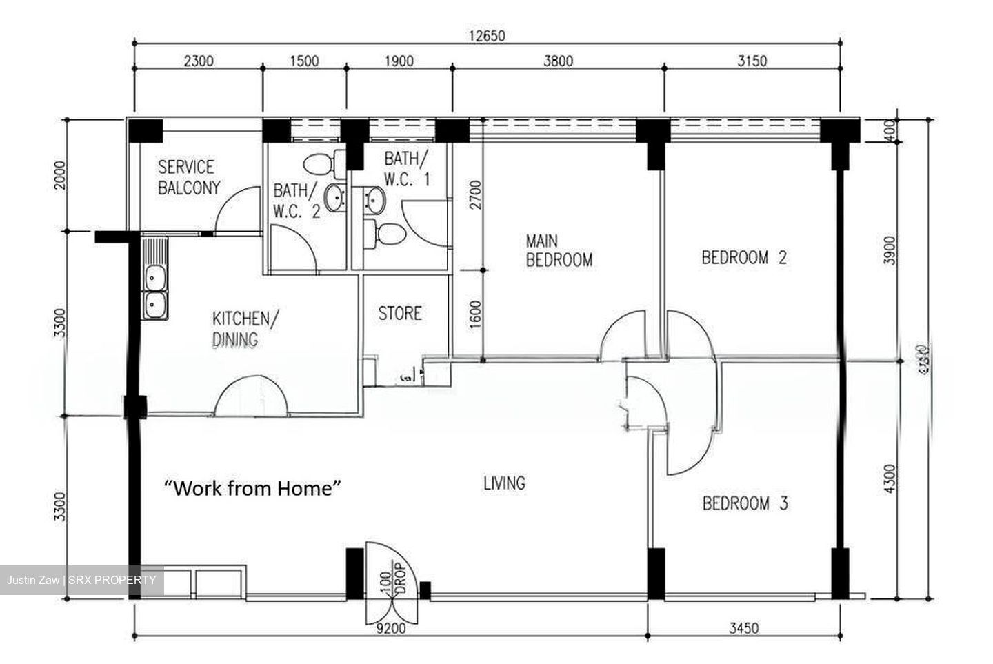 Blk 618 Choa Chu Kang North 7 (Choa Chu Kang), HDB 4 Rooms #613604071